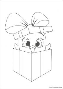 coloriage-cadeau